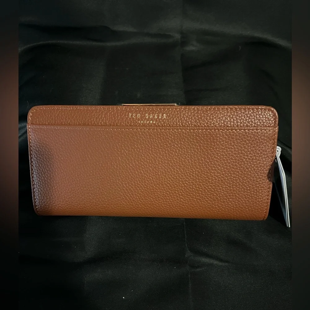 Ted Baker of London Pebbled Leather Wallet NWT - Picture 1 of 12